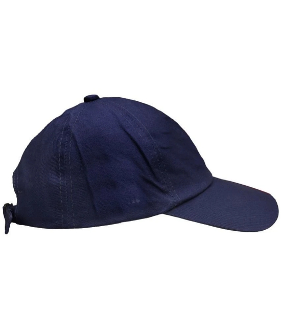 JMALL - Blue Cotton Mens Cap ( Pack of 1 ) - Blue