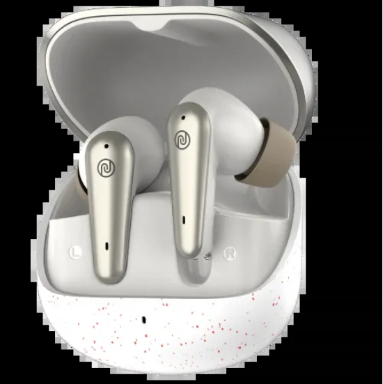 Noise Buds X Prime in-Ear Truly Wireless Earbuds with 120H of Playtime, Quad Mic with ENC, Instacharge (10 min = 200 min),Premium Dual Tone Finish, 11mm Driver, BT v5.3 Champagne White