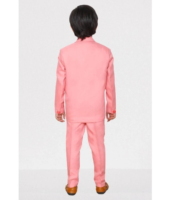 DKGF Fashion - Pink Polyester Boys Suit ( Pack of 1 ) - None