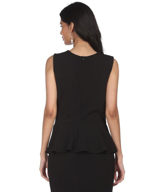 Sugr - Polyester Black Women's Peplum dress ( Pack of 1 ) - None