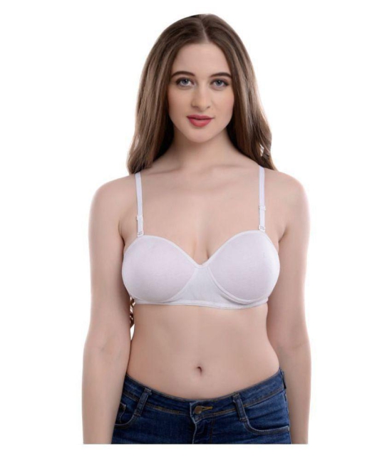 Softskin Poly Cotton T-Shirt Bra - Multi Color - 38B