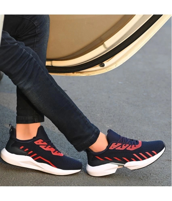 OFF LIMITS - JEFFERY Navy Blue Mens Sports Running Shoes - None