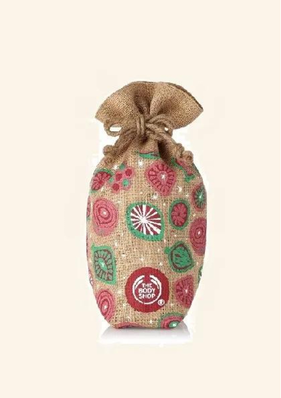 Small Community Trade Jute Gift Pouch 1 Pc