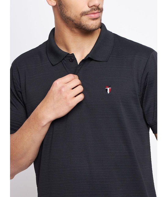 MXN - Black Cotton Regular Fit Mens Polo T Shirt ( Pack of 1 ) - None