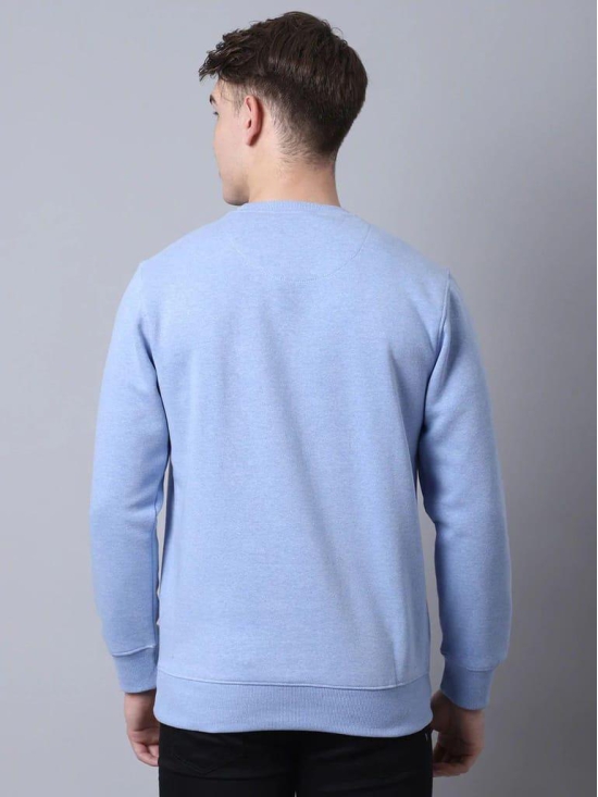 Rodamo Men Blue Printed Sweatshirt