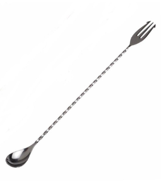 Dynore Stainless Steel Silver Stirrers - Silver