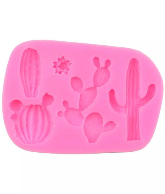 Craftial curve Silicone Chocolate moulds 50 mL - Pink