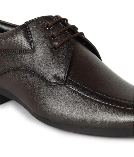 Aadi Brown Mens Oxford Formal Shoes - None