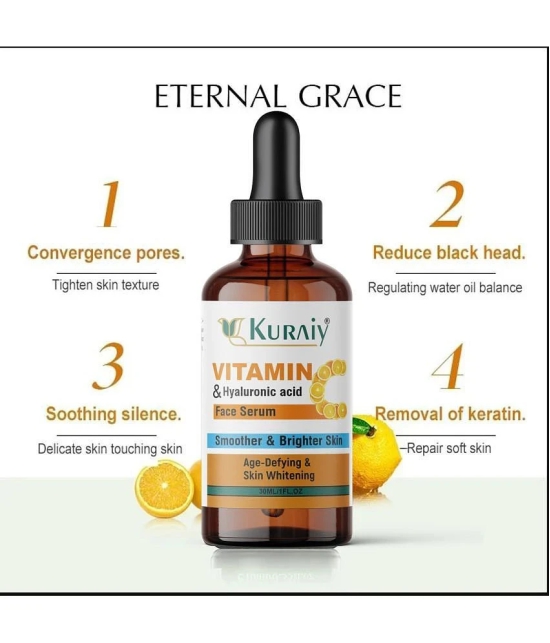 KURAIY Vitamin C Face Serum For Radiant Glow For All Skin Type 50ml ( Pack of1 )