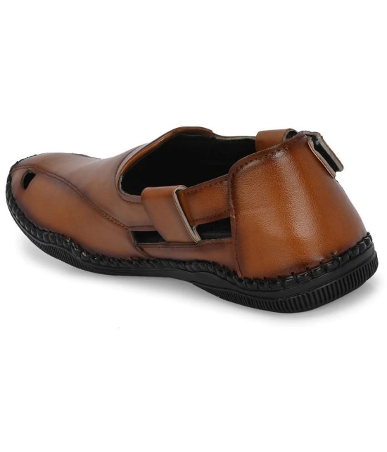 Bucik - Tan Mens Sandals - None