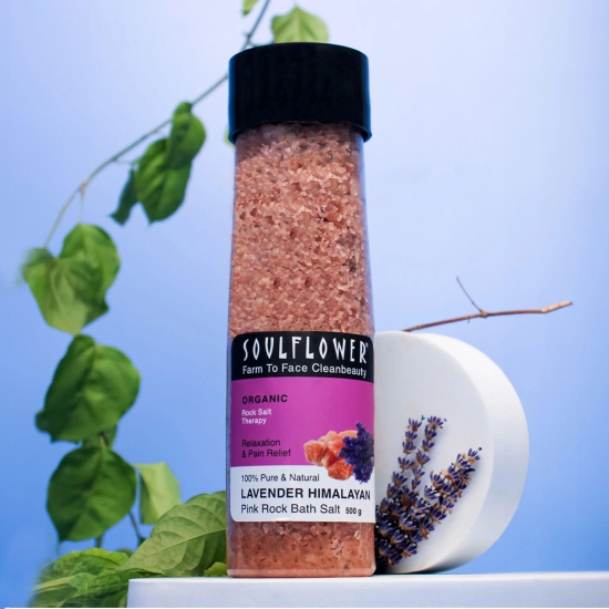 Lavender Himalayan Pink Rock Bath Salt