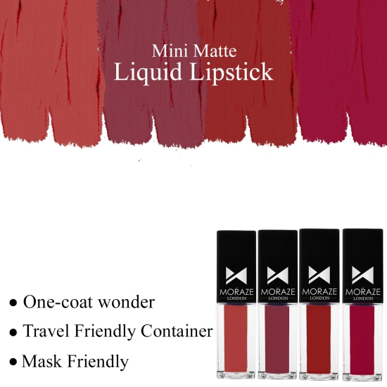 Makeup Combo of 2 Nail Paints, Liquid Lipstick and Kajal-Combo 2_HEART_INBOX_NET