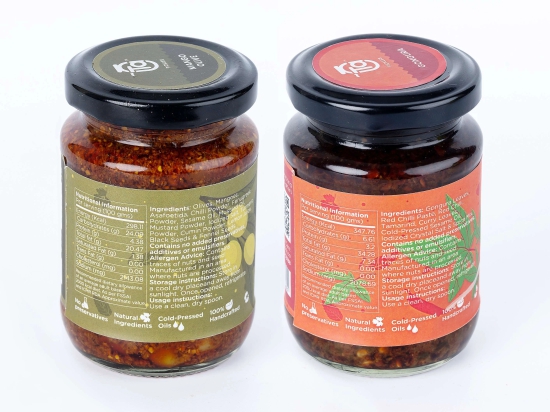 Ta Pickles | Gongura & Mango Olive Pickle | 150g [Pack of 2] Combo Made with Cold Pressed Oil | Homemade | Traditional Indian Taste | Natural | No Pr