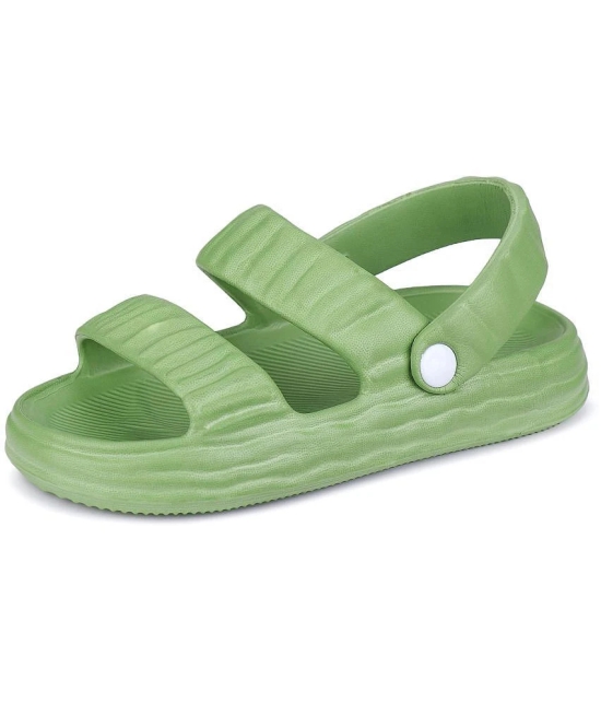 Bersache Green Floater Sandals - None