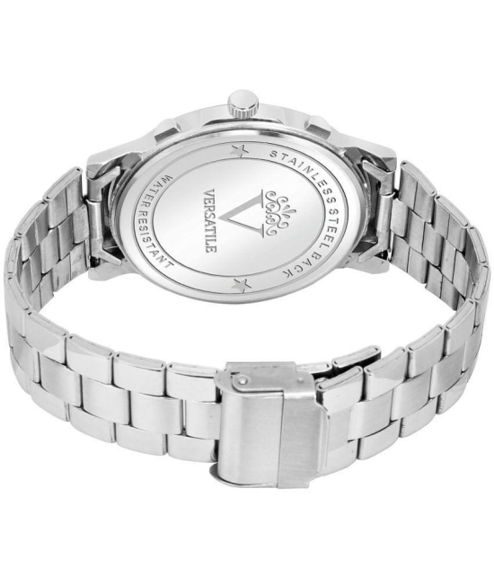 Versatile - Silver Metal Chronograph Mens Watch