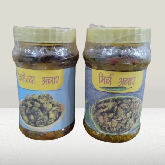 Combo of Karonda & Mirch Aachar 1Kg