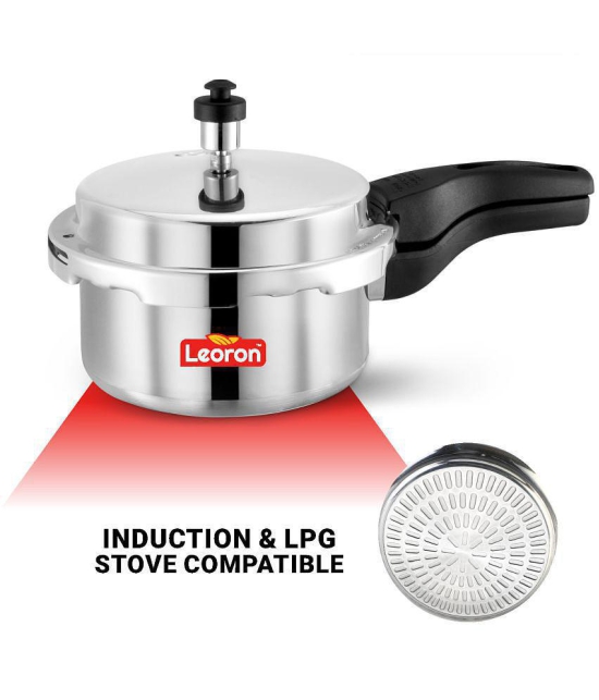 Srushti Gold is now Leoron 2 L Aluminium OuterLid Pressure Cooker With Induction Base