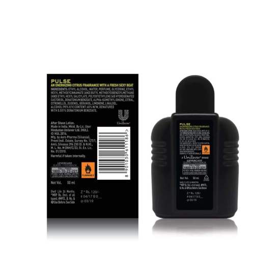 Axe Pulse After Shave Lotion 50 Ml