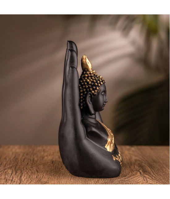 Craftam Buddha Idol Resin Buddha Idol 16 x 10 cms Pack of 1