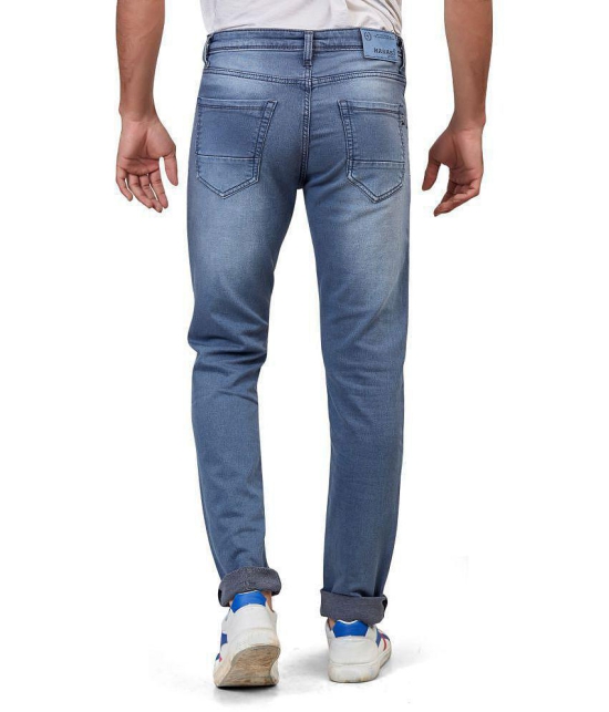 HJ HASASI Blue Regular Fit Jeans - None