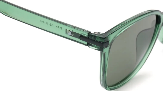 Green Wayfarer Sunglasses for Women