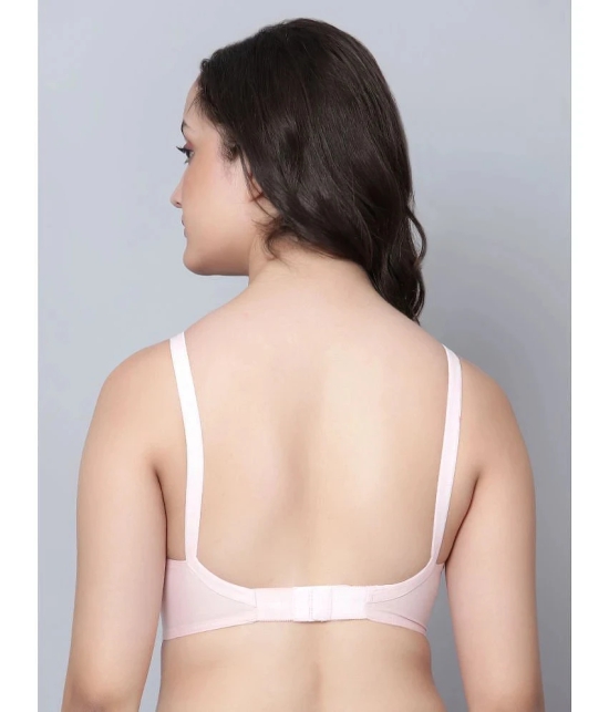 AIMLY Pink Cotton Non Padded Womens Everyday Bra ( Pack of 1 ) - None