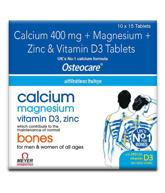 Osteocare multivitamin Calcium supplements - 15 tablets - Multivitamins for Men & Women (Pack of 1)