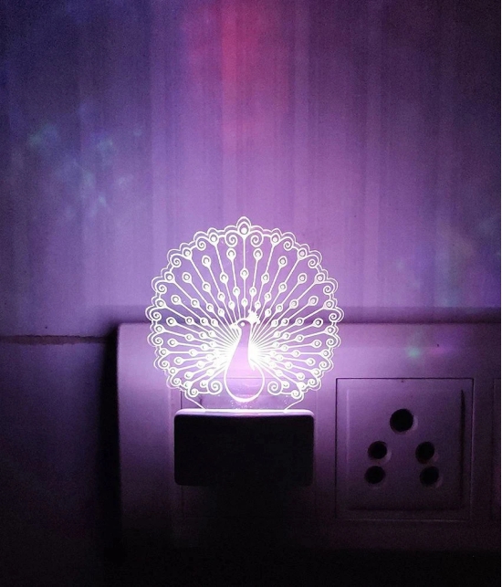 DIONA Multicolor Night Lamp ( Pack of 1 )