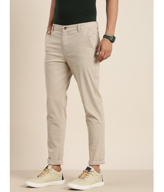 Dillinger Regular Flat Men's Chinos - Beige ( Pack of 1 ) - None