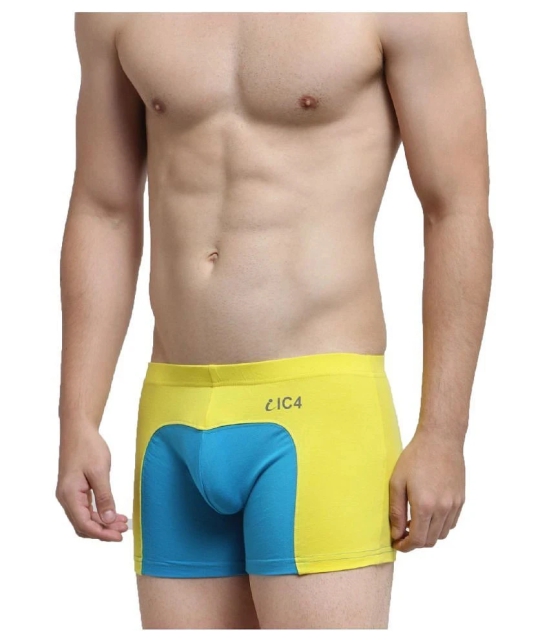 IC4 - Multicolor Cotton Blend Mens Trunks ( Pack of 3 ) - XL