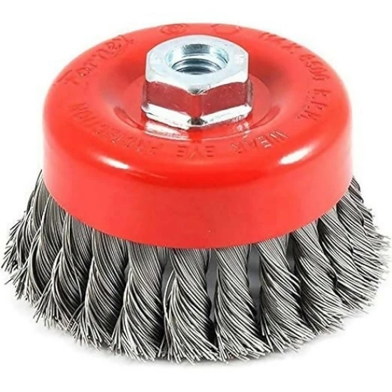 Twisted Wire Wheel Cup Brush