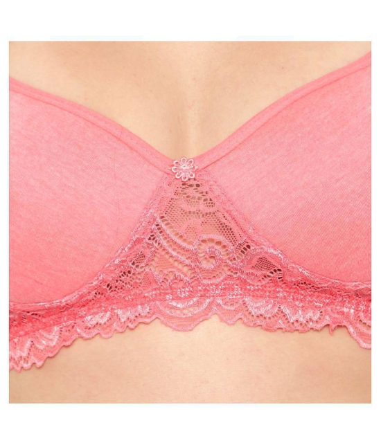 KYODO Cotton Everyday Bra - Pink Single - 34B