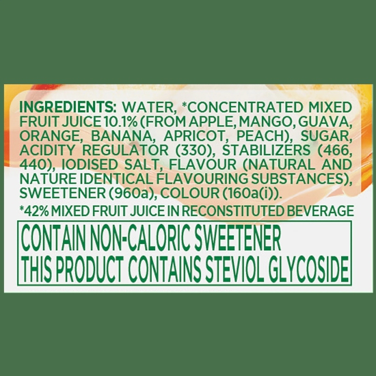 Tropicana Delight Fruit Juice - Mixed Fruit, 180 Ml Tetra