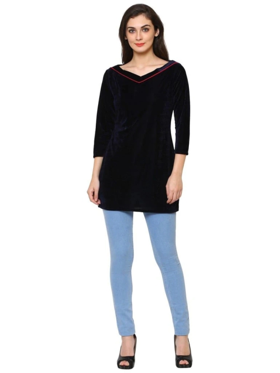 Klamotten Womens Velvet full Sleeves Top WD6N