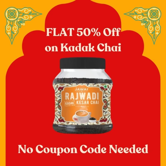 Rajwadi Kadak Kesar Chai-250 gms