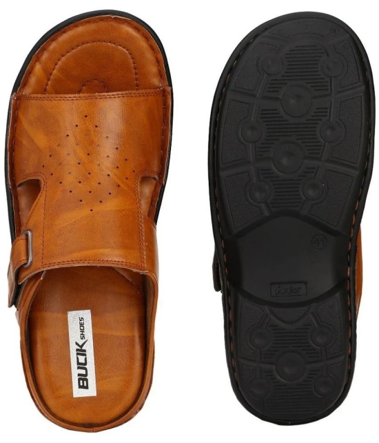 Bucik - Tan Mens Sandals - None