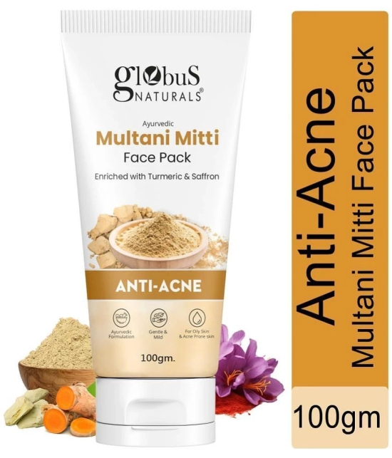 Globus Naturals Multani MItti Face Pack, 100gm