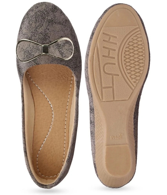 Ishransh - Gray Womens Casual Ballerinas - None