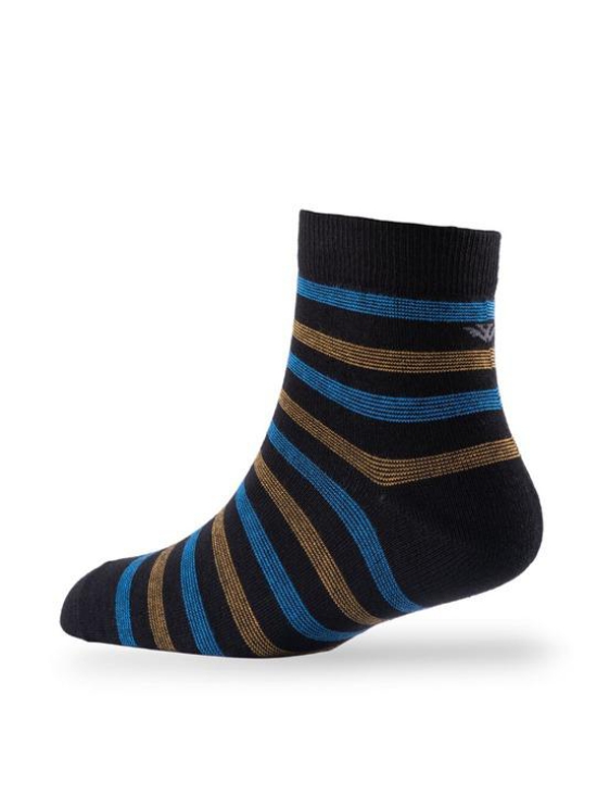 Men Pack Of 2 Striped Cotton Ankle Length Socks