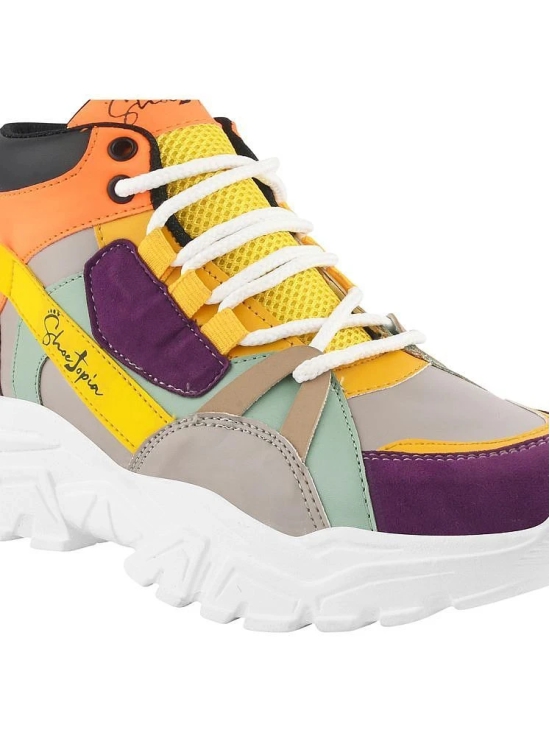 Shoetopia Multicolor Womens Sneakers - None