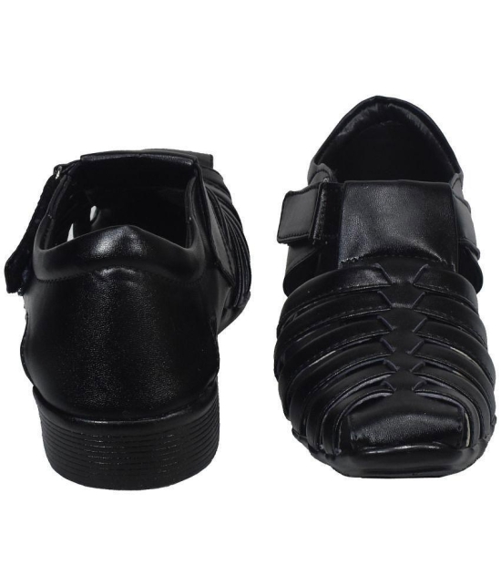 Dream Makers - Black Men's Sandals - None