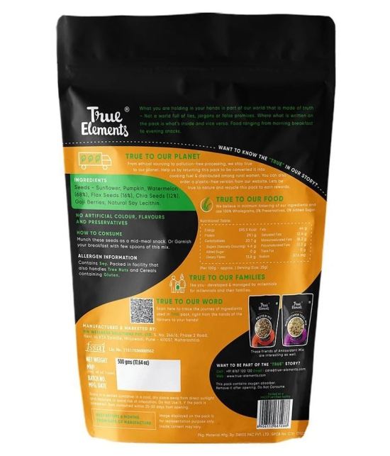 True Elements Immunity Booster Mixed Seeds 500 g