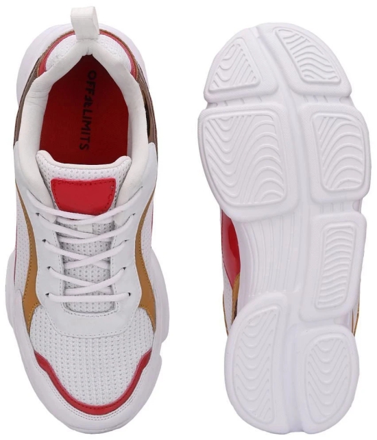 OFF LIMITS - VITARA II White Mens Sports Running Shoes - None