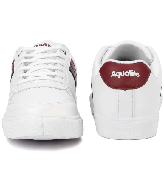 Aqualite Maroon Mens Sneakers - None