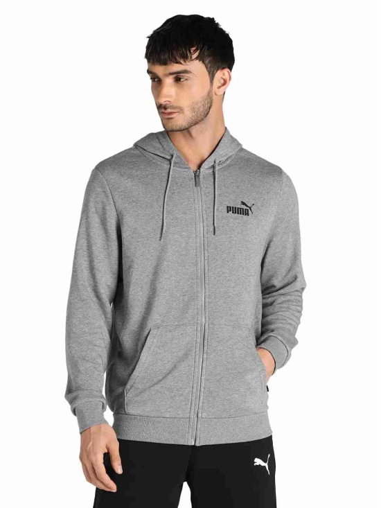 Essentials Small Logo Full-Zip Mens Hoodie