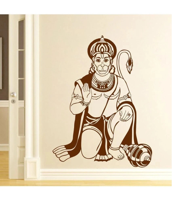 Decor Villa Jai jai hanuman PVC Wall Stickers