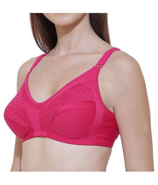 KYODO Poly Cotton Shaping Bra - Pink - 38B