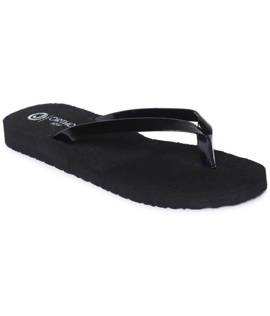 ORTHO JOY - Black Women's Flats - None