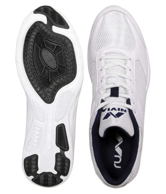 Nivia Hawks Running Shoes White - None