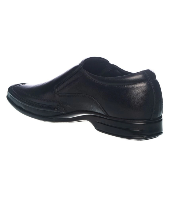 KHADIM - Black Mens Slip On Formal Shoes - None